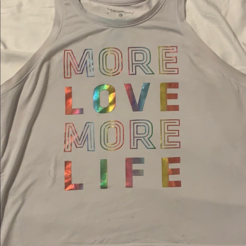 Orangetheory pride crop tank